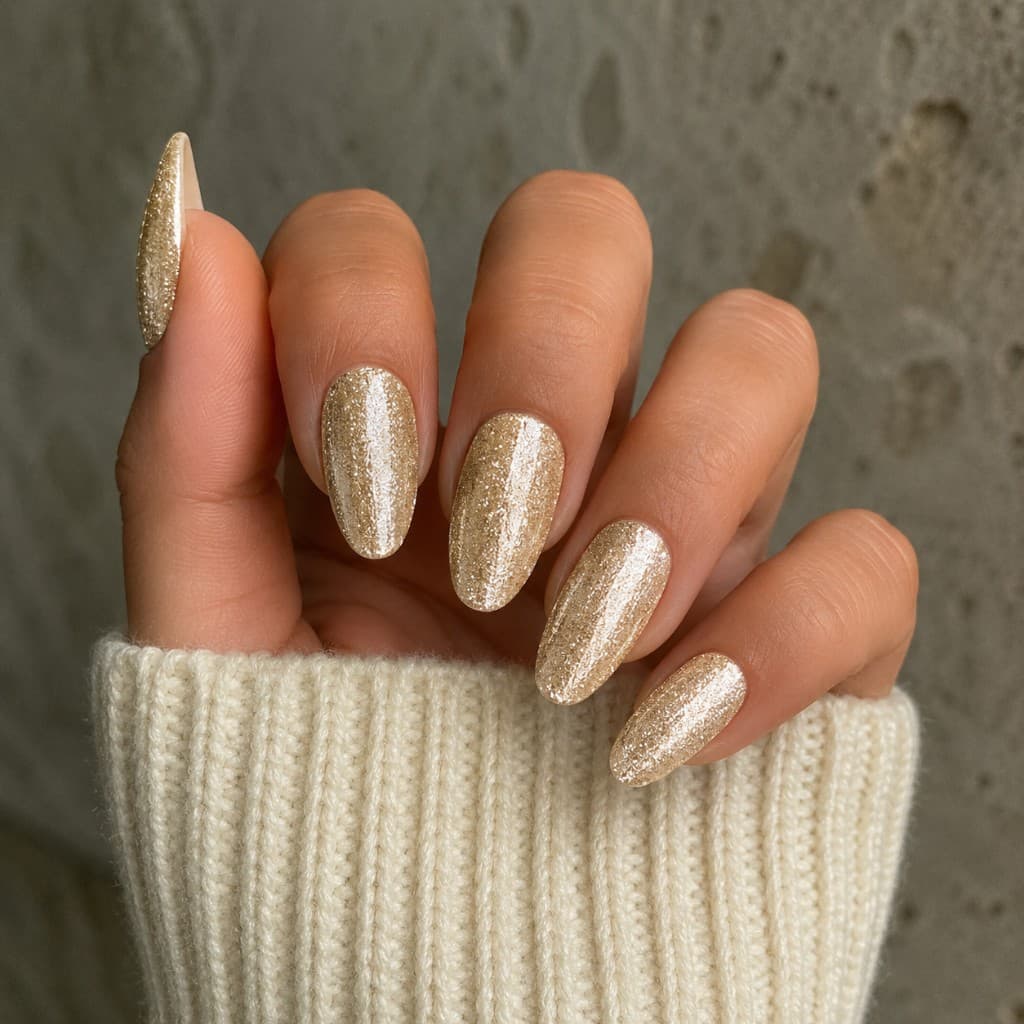 Golden Luxe Semi-Cured Gel Nail Wrap Kit