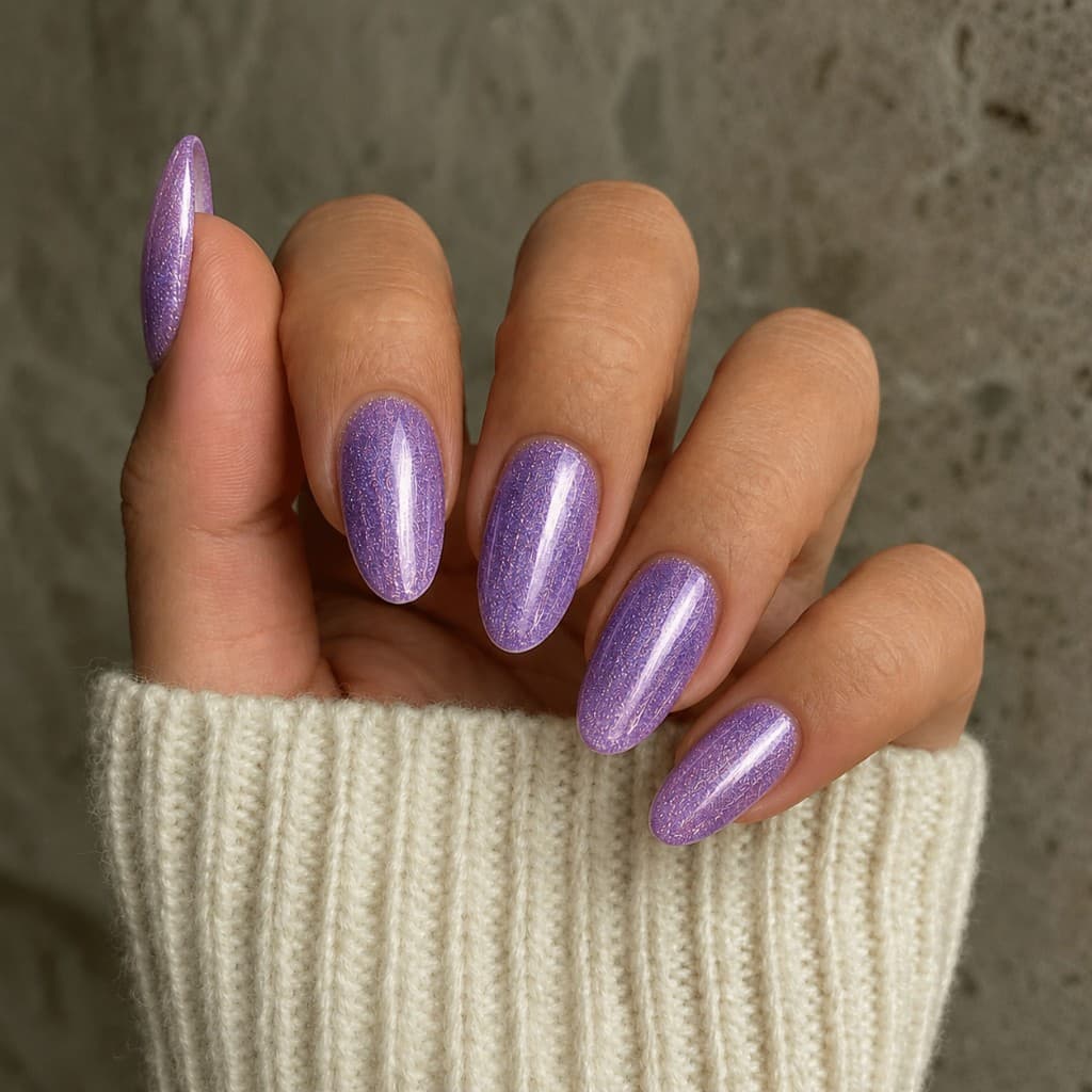 Lavender Love Semi-Cured Gel Nail Wrap Kit