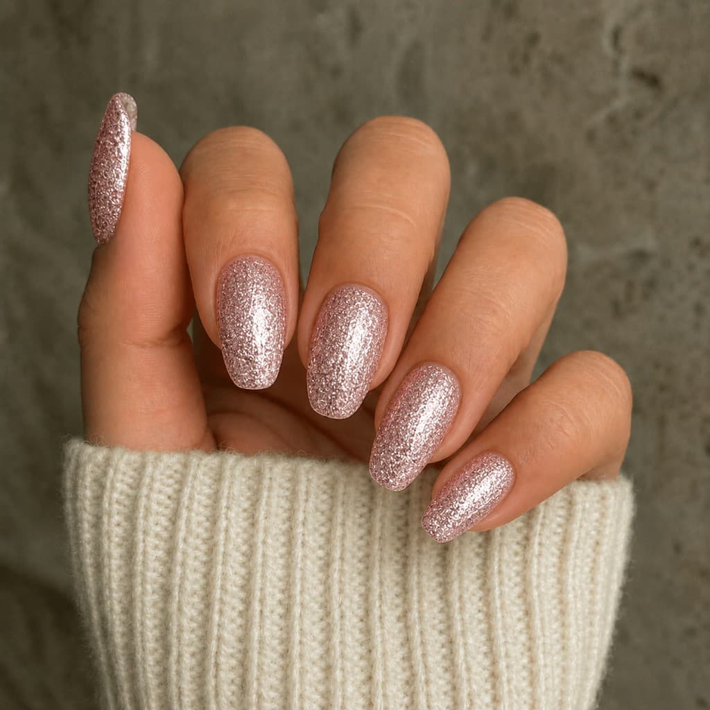 Sugarpink Glitter Bomb Semi-Cured Gel Nail Wrap Kit